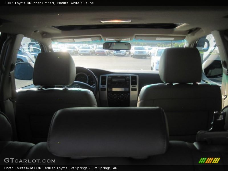 Natural White / Taupe 2007 Toyota 4Runner Limited