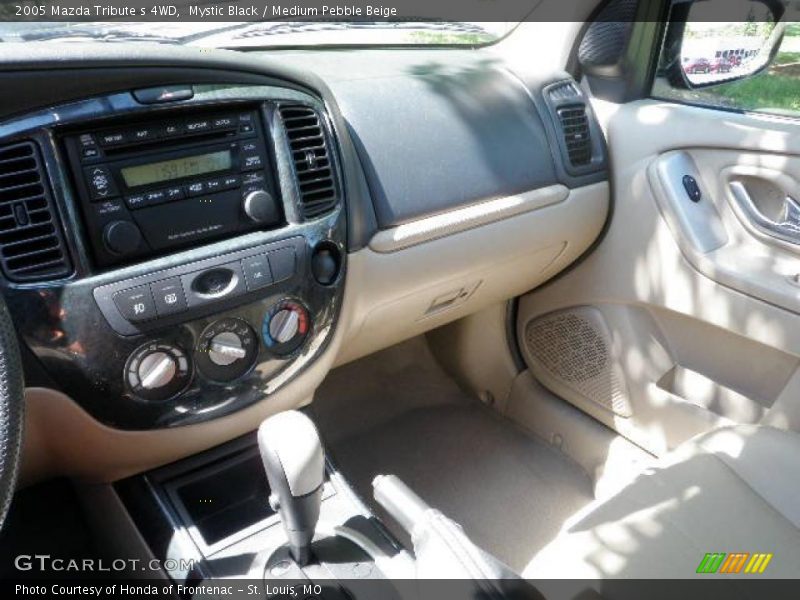 Mystic Black / Medium Pebble Beige 2005 Mazda Tribute s 4WD