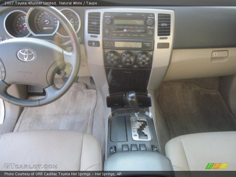 Natural White / Taupe 2007 Toyota 4Runner Limited
