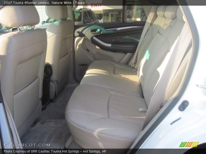 Natural White / Taupe 2007 Toyota 4Runner Limited