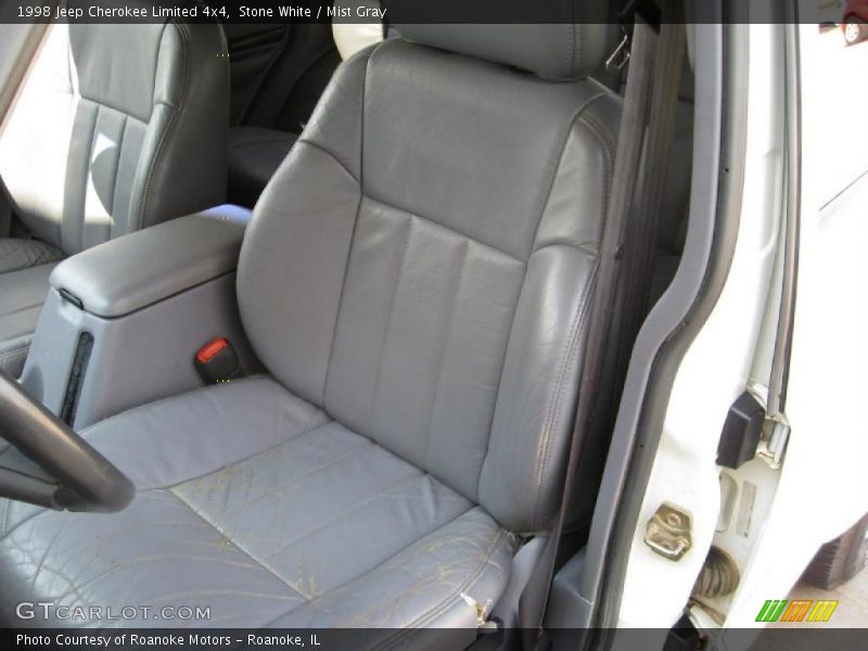 Stone White / Mist Gray 1998 Jeep Cherokee Limited 4x4