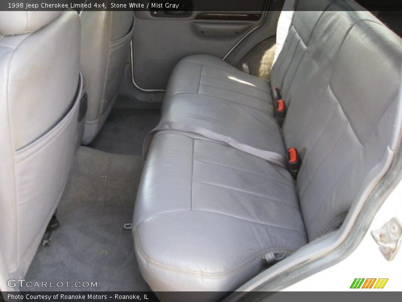 Stone White / Mist Gray 1998 Jeep Cherokee Limited 4x4