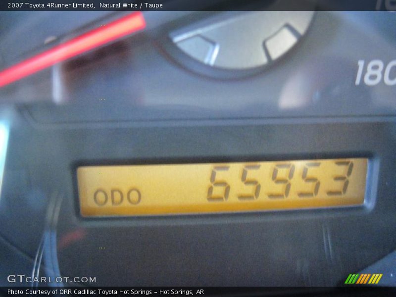 Natural White / Taupe 2007 Toyota 4Runner Limited