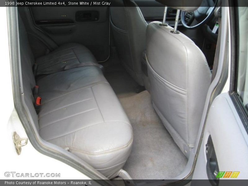 Stone White / Mist Gray 1998 Jeep Cherokee Limited 4x4