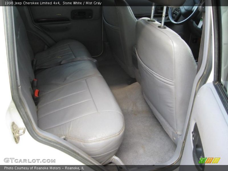 Stone White / Mist Gray 1998 Jeep Cherokee Limited 4x4
