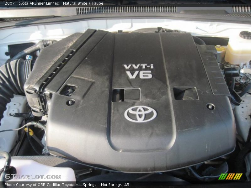 Natural White / Taupe 2007 Toyota 4Runner Limited