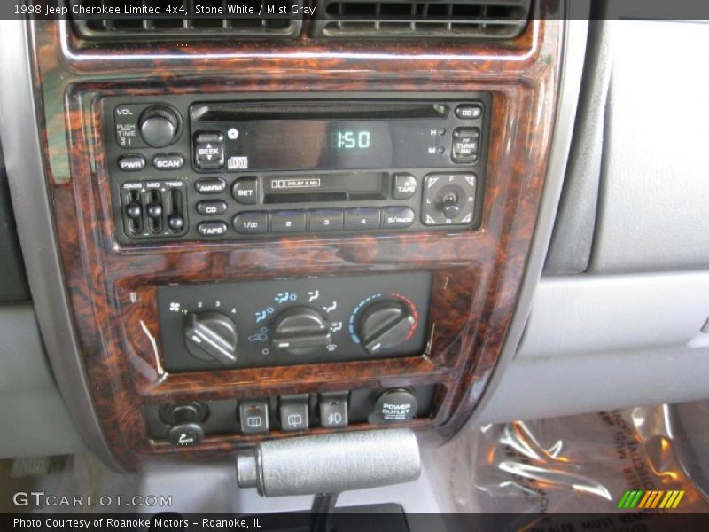 Stone White / Mist Gray 1998 Jeep Cherokee Limited 4x4