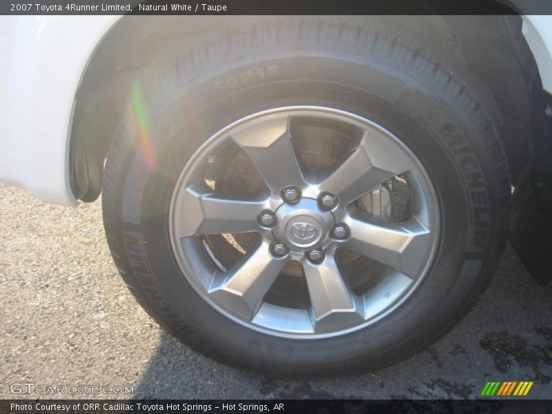 Natural White / Taupe 2007 Toyota 4Runner Limited
