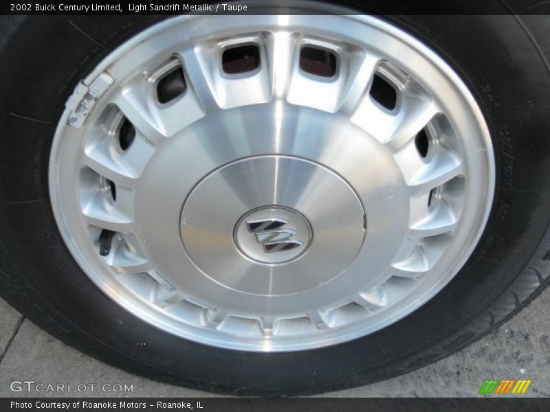 Light Sandrift Metallic / Taupe 2002 Buick Century Limited