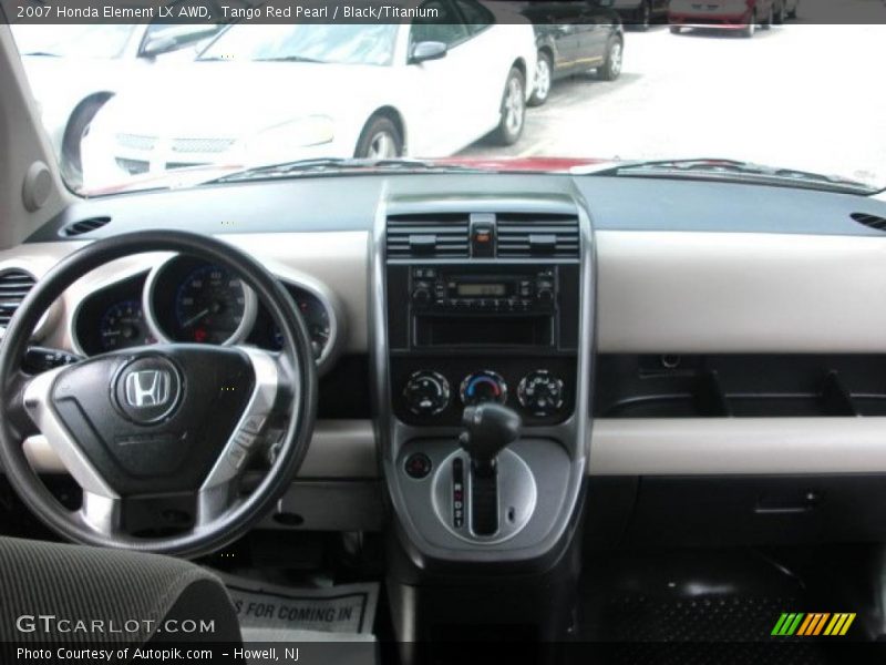 Tango Red Pearl / Black/Titanium 2007 Honda Element LX AWD