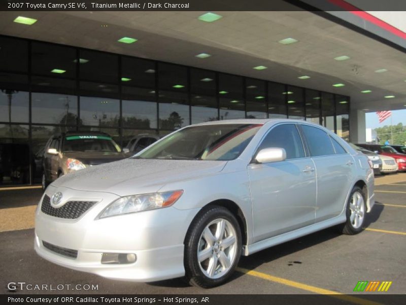 Titanium Metallic / Dark Charcoal 2007 Toyota Camry SE V6