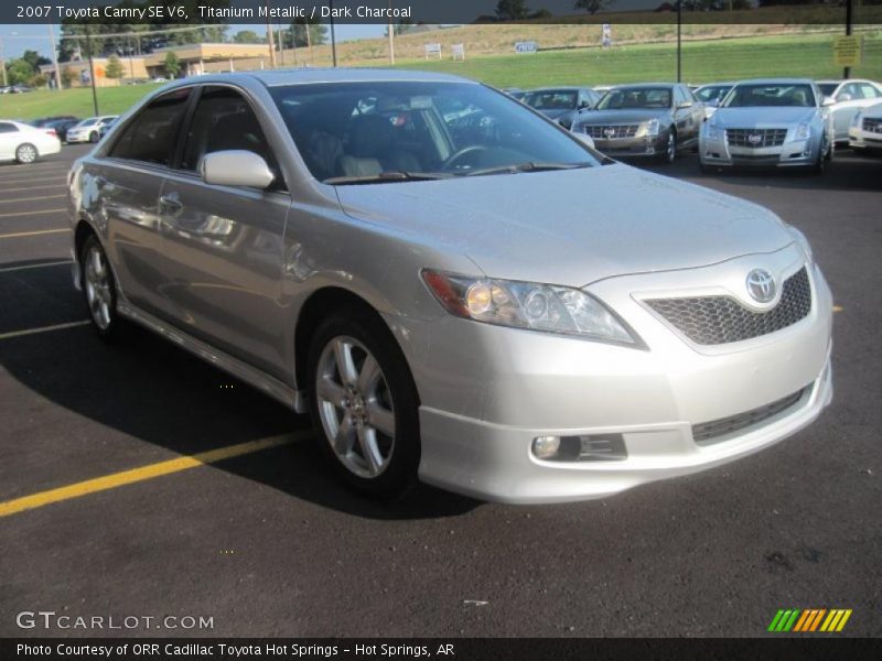 Titanium Metallic / Dark Charcoal 2007 Toyota Camry SE V6