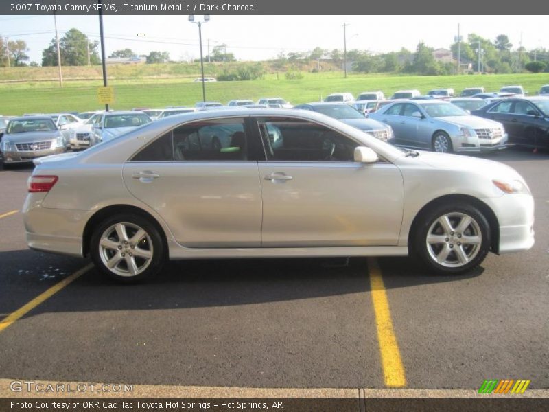 Titanium Metallic / Dark Charcoal 2007 Toyota Camry SE V6