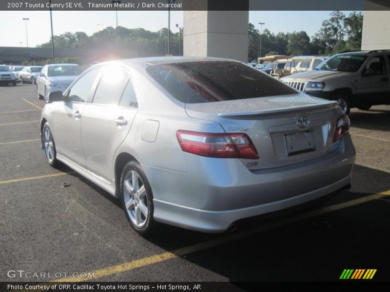Titanium Metallic / Dark Charcoal 2007 Toyota Camry SE V6