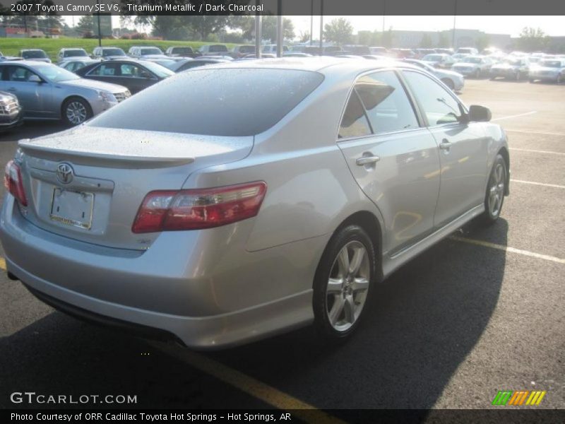 Titanium Metallic / Dark Charcoal 2007 Toyota Camry SE V6