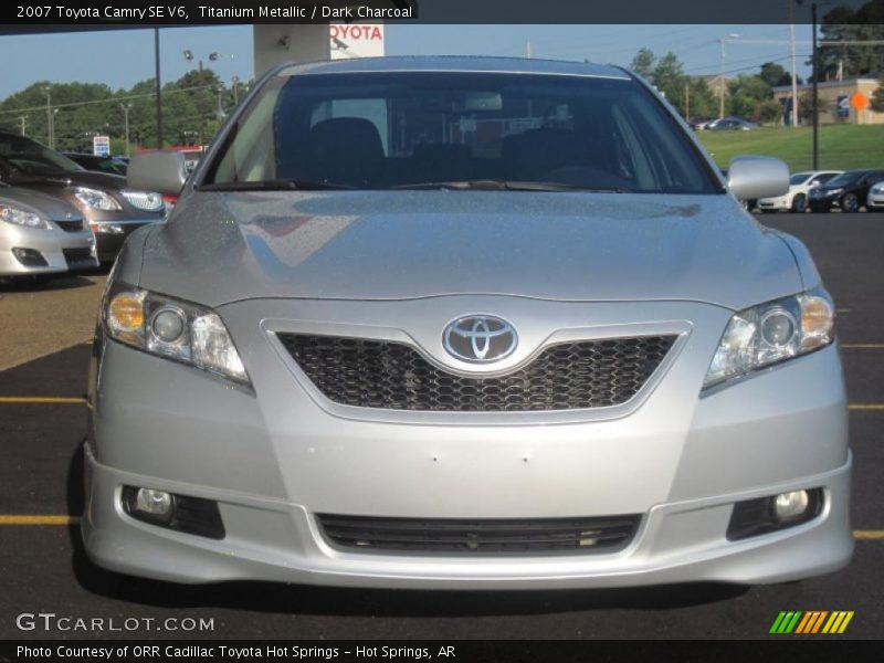 Titanium Metallic / Dark Charcoal 2007 Toyota Camry SE V6