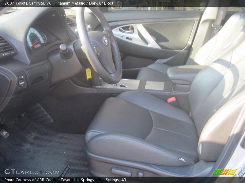 Titanium Metallic / Dark Charcoal 2007 Toyota Camry SE V6