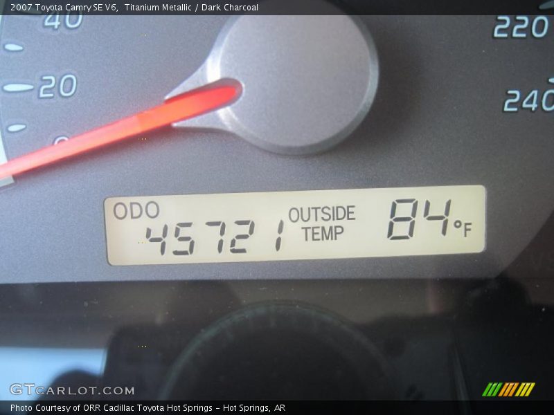Titanium Metallic / Dark Charcoal 2007 Toyota Camry SE V6