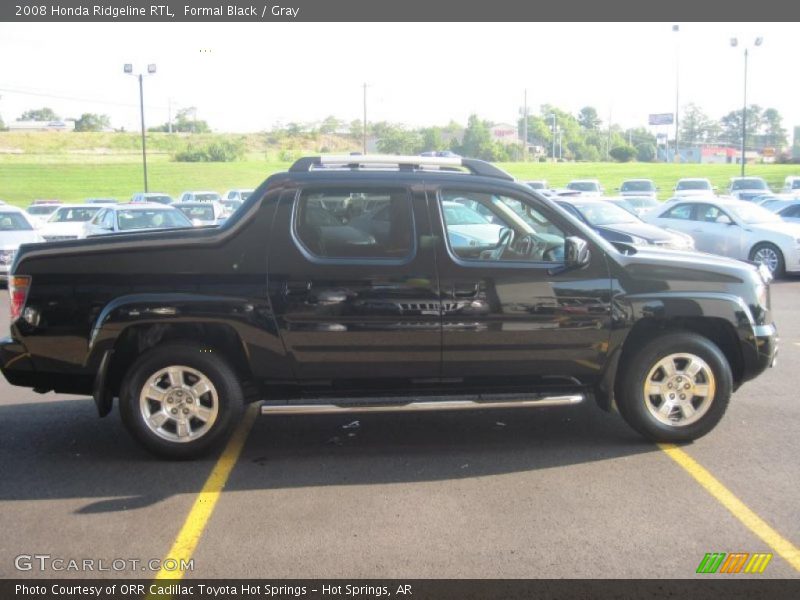 Formal Black / Gray 2008 Honda Ridgeline RTL