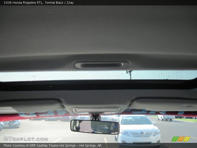Formal Black / Gray 2008 Honda Ridgeline RTL