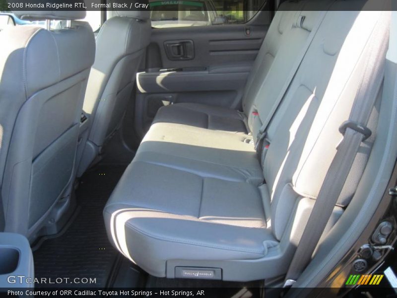 Formal Black / Gray 2008 Honda Ridgeline RTL