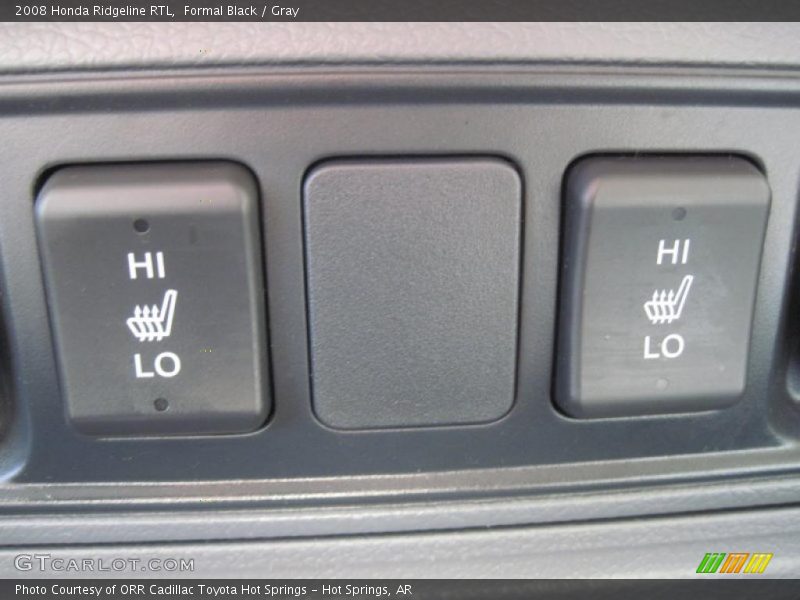 Formal Black / Gray 2008 Honda Ridgeline RTL