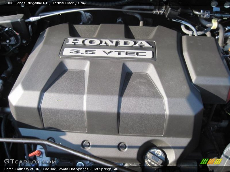 Formal Black / Gray 2008 Honda Ridgeline RTL