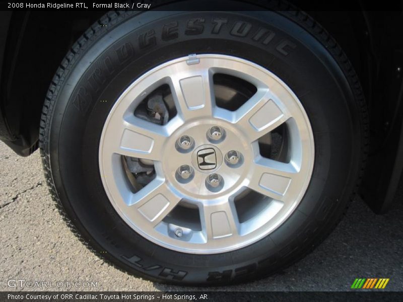 Formal Black / Gray 2008 Honda Ridgeline RTL