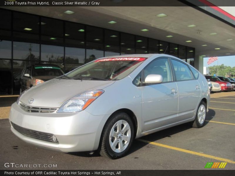 Classic Silver Metallic / Gray 2008 Toyota Prius Hybrid