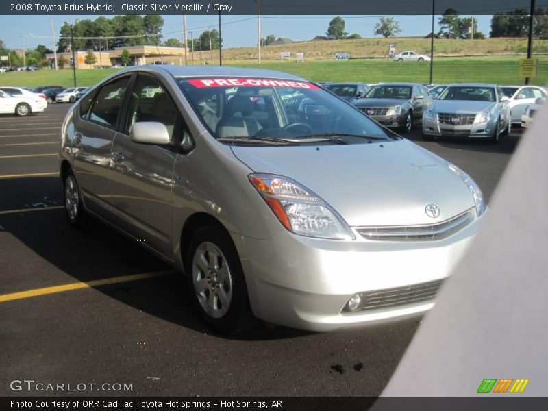 Classic Silver Metallic / Gray 2008 Toyota Prius Hybrid