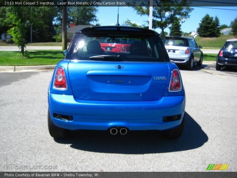 Laser Blue Metallic / Grey/Carbon Black 2010 Mini Cooper S Hardtop