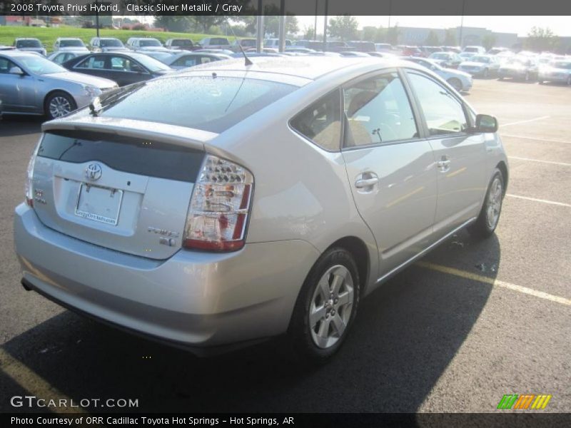 Classic Silver Metallic / Gray 2008 Toyota Prius Hybrid
