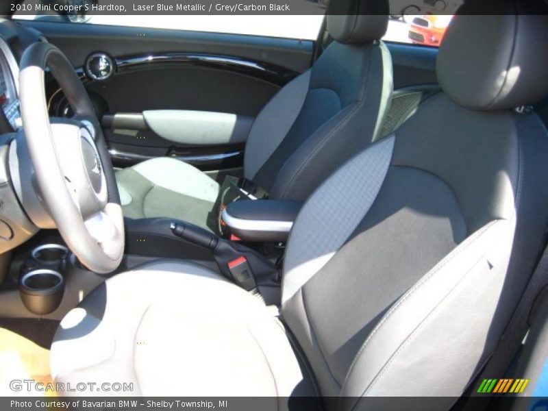 Laser Blue Metallic / Grey/Carbon Black 2010 Mini Cooper S Hardtop