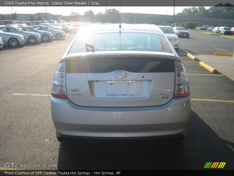 Classic Silver Metallic / Gray 2008 Toyota Prius Hybrid