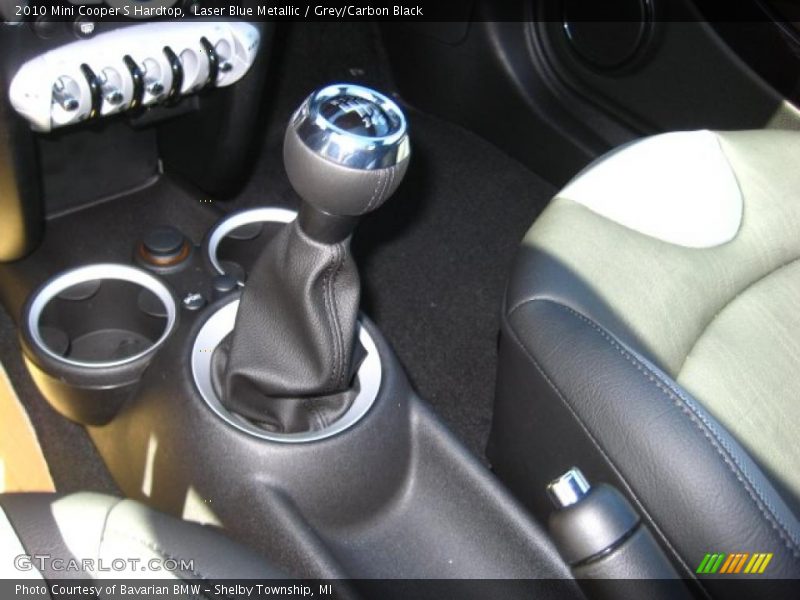 Laser Blue Metallic / Grey/Carbon Black 2010 Mini Cooper S Hardtop