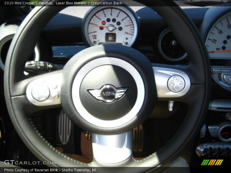 Laser Blue Metallic / Grey/Carbon Black 2010 Mini Cooper S Hardtop