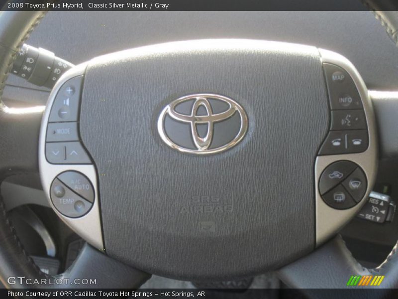 Classic Silver Metallic / Gray 2008 Toyota Prius Hybrid