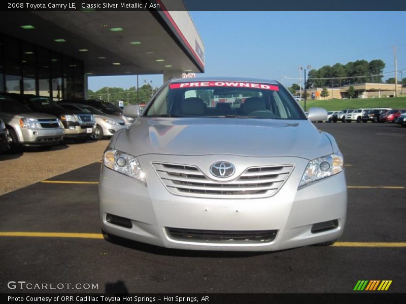 Classic Silver Metallic / Ash 2008 Toyota Camry LE