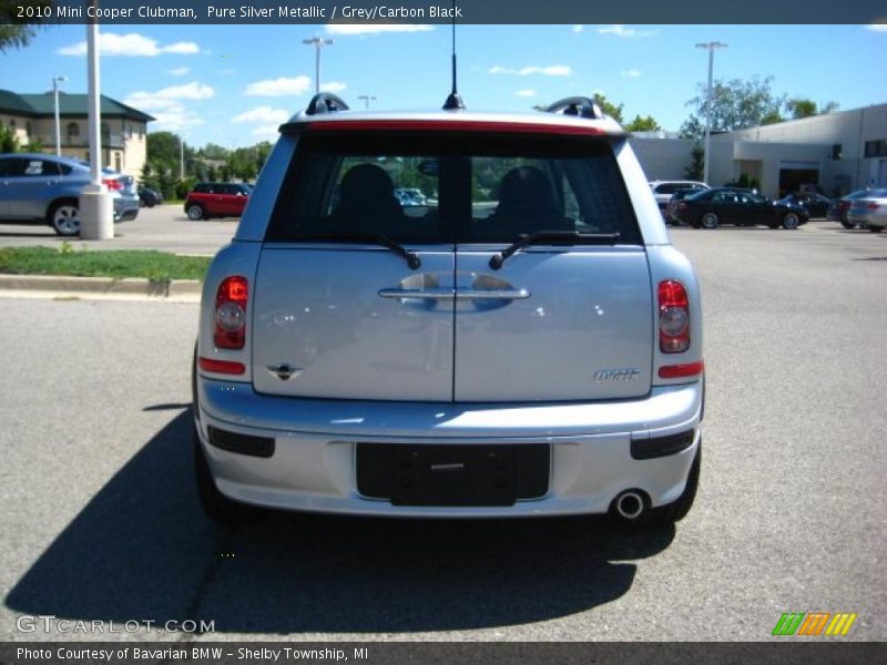 Pure Silver Metallic / Grey/Carbon Black 2010 Mini Cooper Clubman