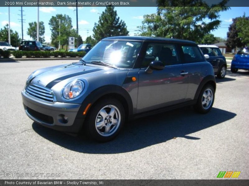 Dark Silver Metallic / Grey/Carbon Black 2010 Mini Cooper Hardtop