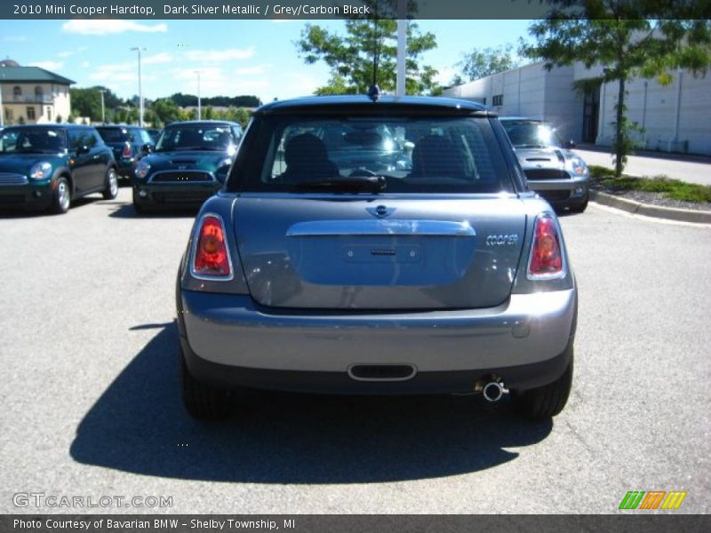 Dark Silver Metallic / Grey/Carbon Black 2010 Mini Cooper Hardtop