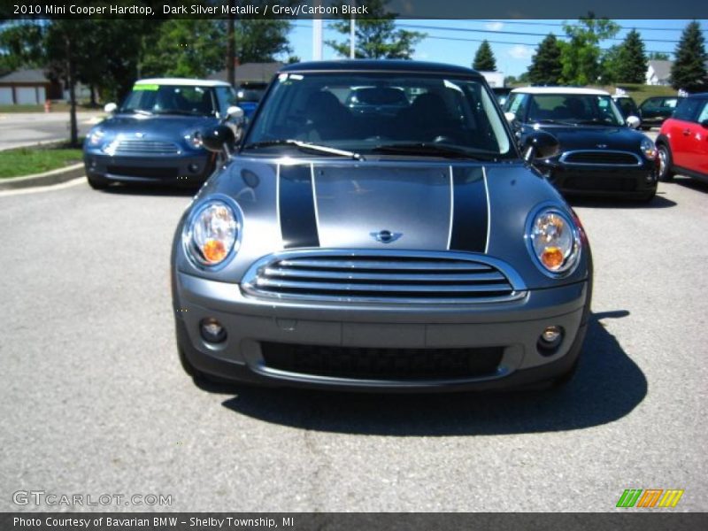 Dark Silver Metallic / Grey/Carbon Black 2010 Mini Cooper Hardtop