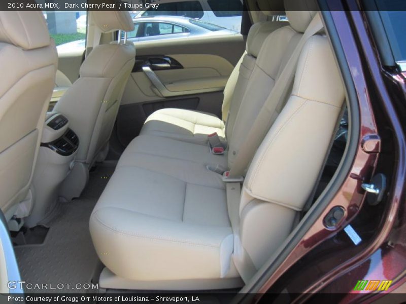 Dark Cherry Pearl / Taupe Gray 2010 Acura MDX