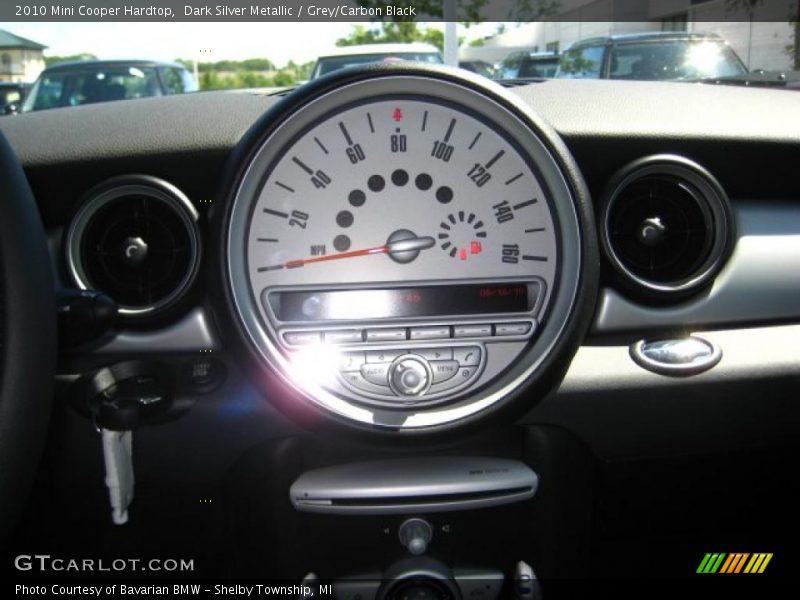 Dark Silver Metallic / Grey/Carbon Black 2010 Mini Cooper Hardtop