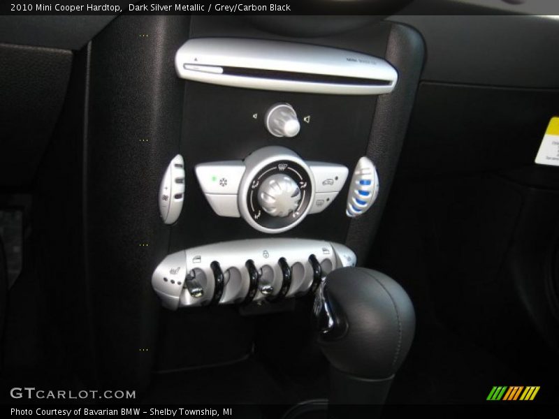 Dark Silver Metallic / Grey/Carbon Black 2010 Mini Cooper Hardtop