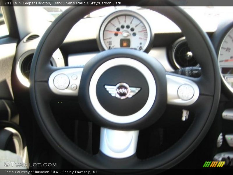Dark Silver Metallic / Grey/Carbon Black 2010 Mini Cooper Hardtop