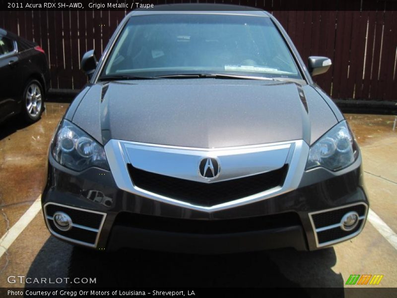 Grigio Metallic / Taupe 2011 Acura RDX SH-AWD