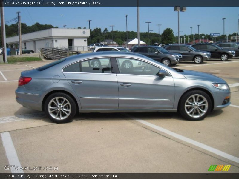 Iron Grey Metallic / Black 2009 Volkswagen CC Luxury