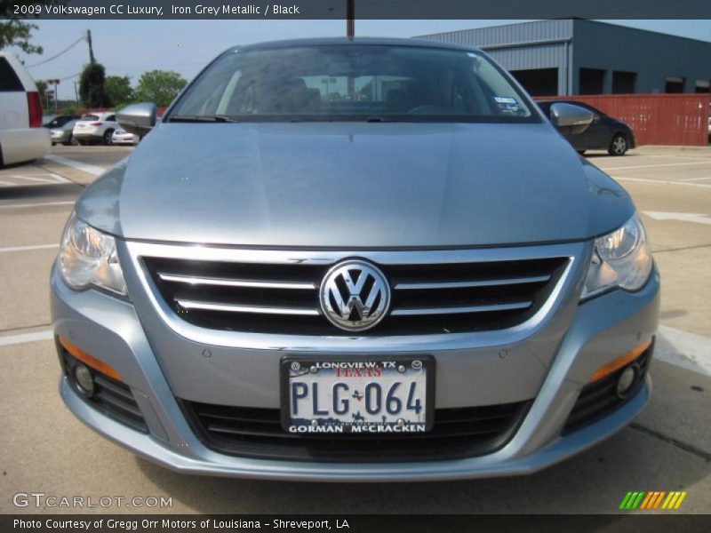 Iron Grey Metallic / Black 2009 Volkswagen CC Luxury