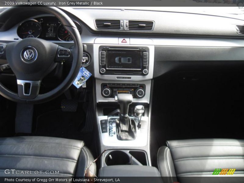 Iron Grey Metallic / Black 2009 Volkswagen CC Luxury